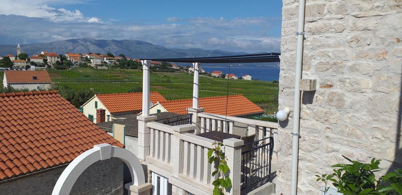 Stone House Apartments Didini Dvori Lumbarda Exteriér fotografie